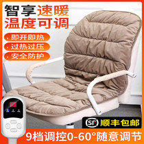 Heated cushion winter day office female household thickened artifact plug-in heating chair cushion small electric blanket mattress
