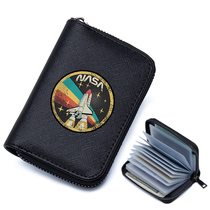 Astronaut space Tide brand joint card bag female anti-theft brush multi card position card bag male large capacity Women card holder card holder