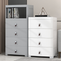Japanese bedside table simple modern drawer storage cabinet household combination bookshelf cabinet bedroom bedside small cabinet