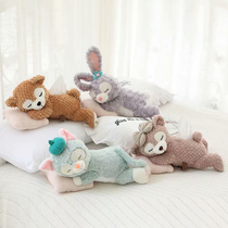  Cute Cartoon Da Fi Bear Plush Paparazzi Tissue Sleeve Pumping Cardboard Box Home Living Room Vehicular Teenage Hearts