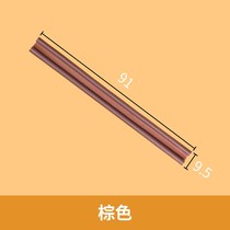 Door bottom sealing strip door seam dust-proof door and window gap room door insulation rubber strip bedroom soundproof wind strip