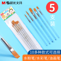Chenguang water chalk set students Professional Childrens watercolor pen set beginner hand painted adult oil brush row pen acrylic brush flat head pen watercolor paint pen painting pen Art Pen