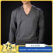 Public Hair Original Products Austria Wool Sweater Army Version Tactical Sweater V Collar Warm Cover Hooded Sweater Knit Sweater Blouse