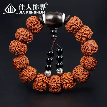 爆肉大金剛菩提手串男文玩仏珠ブレスレット6弁5
