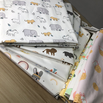 Baby pure cotton Urine cushion baby boy large size cotton wool TPU waterproof urine cushion washable breathable Four-round baby cushion