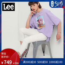 Lee shopping mall with the same paragraph 20 new products 418 version slim small feet white female cropped jeans LWN4185EY75Q