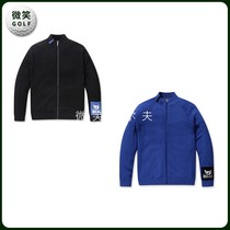 South Korean WAA* 2022 Spring new zipped wool golf suit men knit cardiovert jacket GOLF