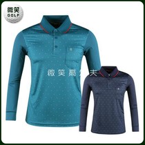 Special 2020 autumn new Korean golf suit mens sports breathable long-sleeved T-shirt top GOLF