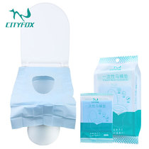 Disposable toilet mat travel paste toilet toilet toilet paper cushion paper