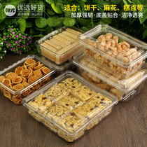 Fresh Meta snacks Packaging Boxes Hemp Flowers Fruit Dry Packaging Boxes Cake Transparent No Holes Food Plastic Biscuit Pastry Boxes