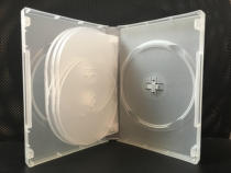 Disc box CD DVD CD box 8 pieces transparent insertable page with film can insert pp box tape