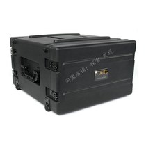 XJTS-6U plastic air box pull rod equipment integration box Performance amplifier Radio and television fire field moving cabinet