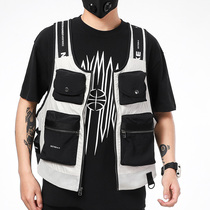 Nike Nike Mens tooling vest 2021 autumn new leisure sportswear fitness running jacket DA0500