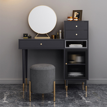 Modern light luxury makeup table dressing table bedroom storage cabinet integrated small net red ins Nordic simple makeup cabinet