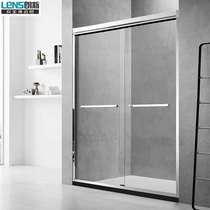 Lance shower room Rennes P22 shower partition 8mm tempered glass one square meter price dry and wet separation customization