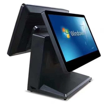 Dual-screen cash register All-in-one touch screen Catering fast food milk tea shop ordering cash register cash register system