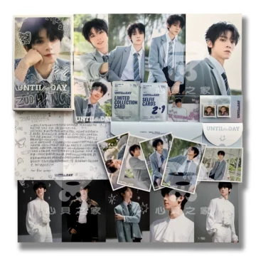 TF家族 三代 张极 场周 a款 蝴蝶效应 特典 トレカセット TF家族三代2023年TF家族“登陆计划系列演唱会—蝴蝶效应”《期待기대하