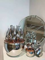 Collectibles French Kum MOOD coffee spoon Western food set silver rose gold home