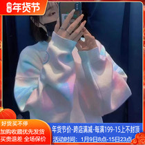 Li Ning 2022 New Wade marshmallows men and women with the same loose casual pullover woven shirt AMBR103