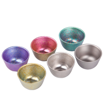 Titanium craftsman outdoor pure titanium tea cup double insulation anti-scalding tea kung fu tea cup tea cup color changing ice flower small tea cup