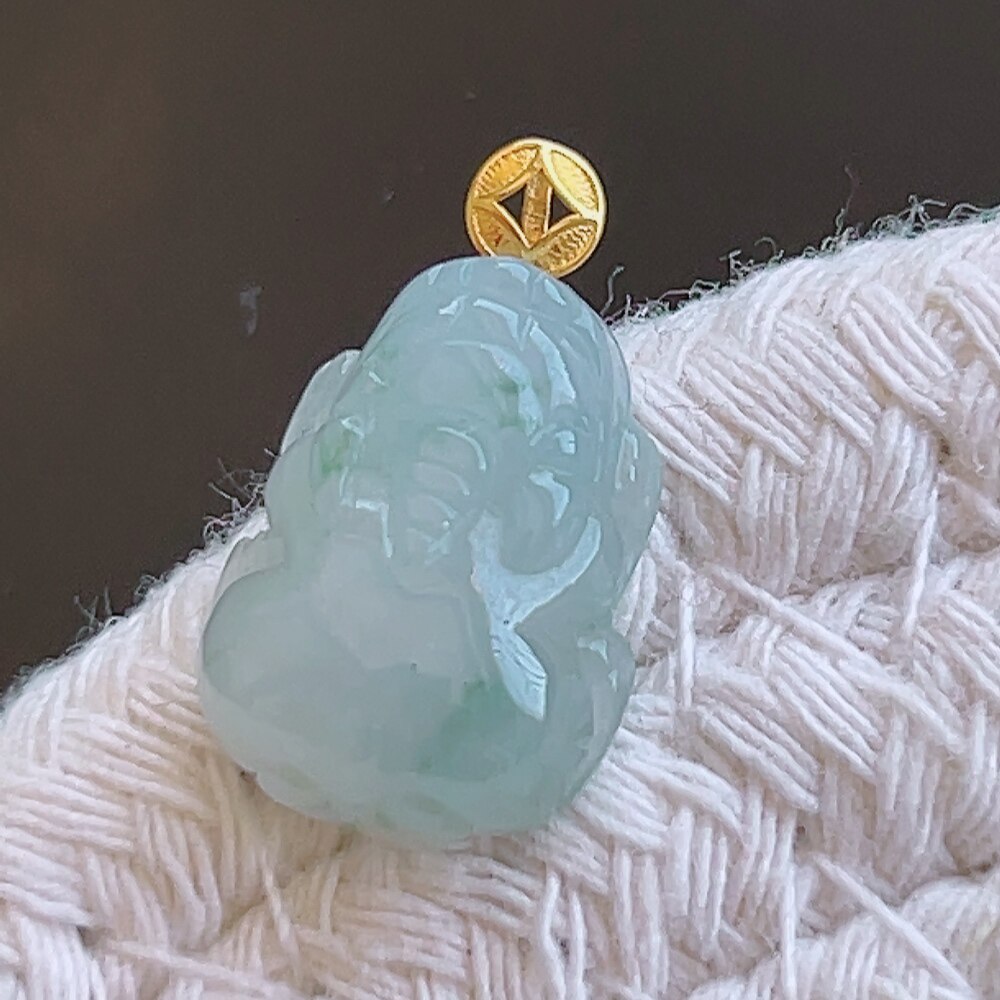 18K金翡翠貔貅吊坠-18K金翡翠貔貅吊坠促销价格、18K金翡翠貔貅吊坠品牌