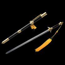 Tai Chi Soft Sword (bright bronze dress pattern steel black sandalwood) Zhejiang Provincial Master Ji Satoshi unopened