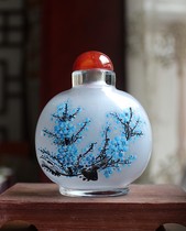 Interior painting snuff bottle Blue Plum