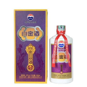 喜庆红]贵州茅台集团白金陈酒浓香型白酒52度500ml*6瓶纯粮食酿造