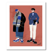 (Photographed minus 20) The new sharp trend artist Arya Tide Man Series 02 > Limited edition of the painting