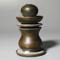 A fragrance fragrance inserted in brass - shaped brass bauxi and gavel bauxie auction C3252