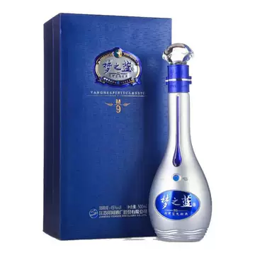 夢之藍 M9 箱付 袋付 500ml Amazon.co.jp: 夢之藍M9 52° 500ml アルコール52度 箱付 中国酒