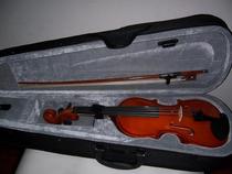 1 4 Childrens violin beginners practice all solid wood handmade violin sending strings Rosin