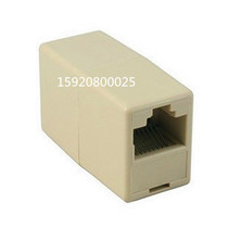RJ45 network cable connector Network double-pass head Network straight-through head Network cable docking head Extension network cable