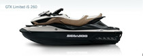 Canada SEADOO motorboat GTX Limited iS 260 Limited edition