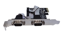 PCI-E to serial port card 9-pin serial port expansion card PCI-E RS232 adapter card PCI-E turn 9-pin serial card