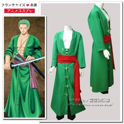 Roronoa Zoro Cosplay One Piece Costumes Wigs Sh