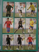 Star card Futera Futera 2011 Spain Manchester City Silva Valencia