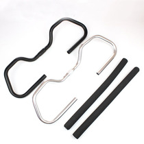 New butterfly handle station wagon handle with handle stand 25 4*580 wide bend butterfly handle bicycle accessories