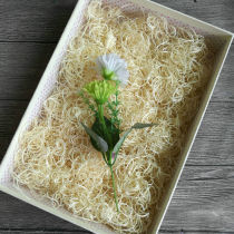 High-grade poplar wood silk sawdust Natural raffia filler gift box packaging pad silk