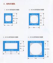 Temperature patch temperature measuring paper Thermal test paper Color temperature patch Temperature label Temperature sensing patch BCW1
