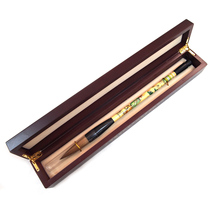 Shanghai Zhou Huchen brush master Niutang high-end gift box Wolf Hao Lian pen running book official cursive calligraphy Chinese painting