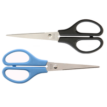 Del scissors office stationery sharp stainless steel art paper cutter household sewing cutting scissors
