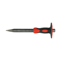 Europe ilto double color handle cement tip chisel 300mm non-slip shockproof handle stone chisel tip YT-4705
