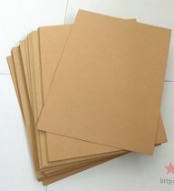 A4 Kraft paper 250g cowhide cover paper wrapping paper 100 sheets per pack