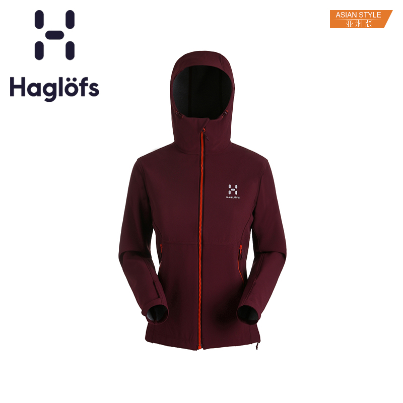 Haglofs Match Stick Outdoor Sports Women's Autumn and Winter Thickened Water and Wind-proof Soft Shell 603371 Subversion