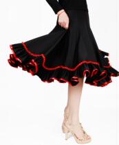Ballroom dancer dress special price large swing dress adult practice dress Morden dance dress Latin dance dress for 23