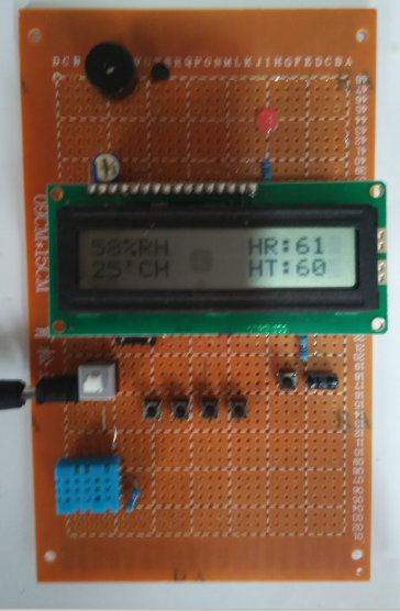 Design of Temperature and Humidity Based on 51 Single Chip Microcomputer DHT11 Temperature and Humidity Detection Alarm