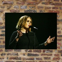 Adele Adele poster RK059 236 with full 8 packets of Baumail Adele Adkins pictures perimeter