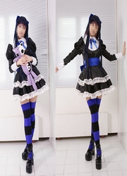 Panty&Stocking with Garterbelt Anarchy Stocking Cosplay costumes