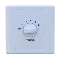 Volume switch) Volume controller) Sound control switch) Ceiling speaker control switch) Background music system
